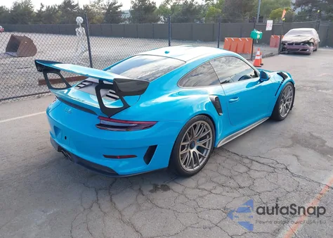 2019 Porsche 911 Gt3 Rs z USA, uszkodzony, nr VIN WP0AF2A96KS164064